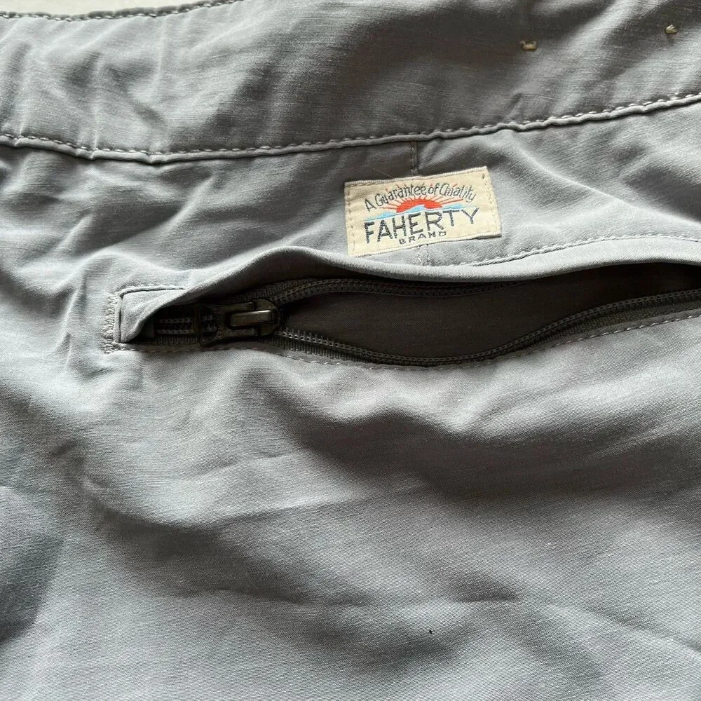 Faherty All Day Shorts Mens 36 9” Lightweight Stretch Performance Beach Casual